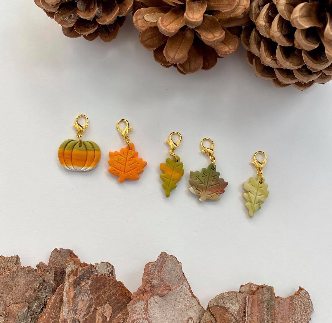 Fall Stitch Markers